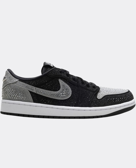 Air Jordan 1 Retro Low OG Swarovski 'Stealth'